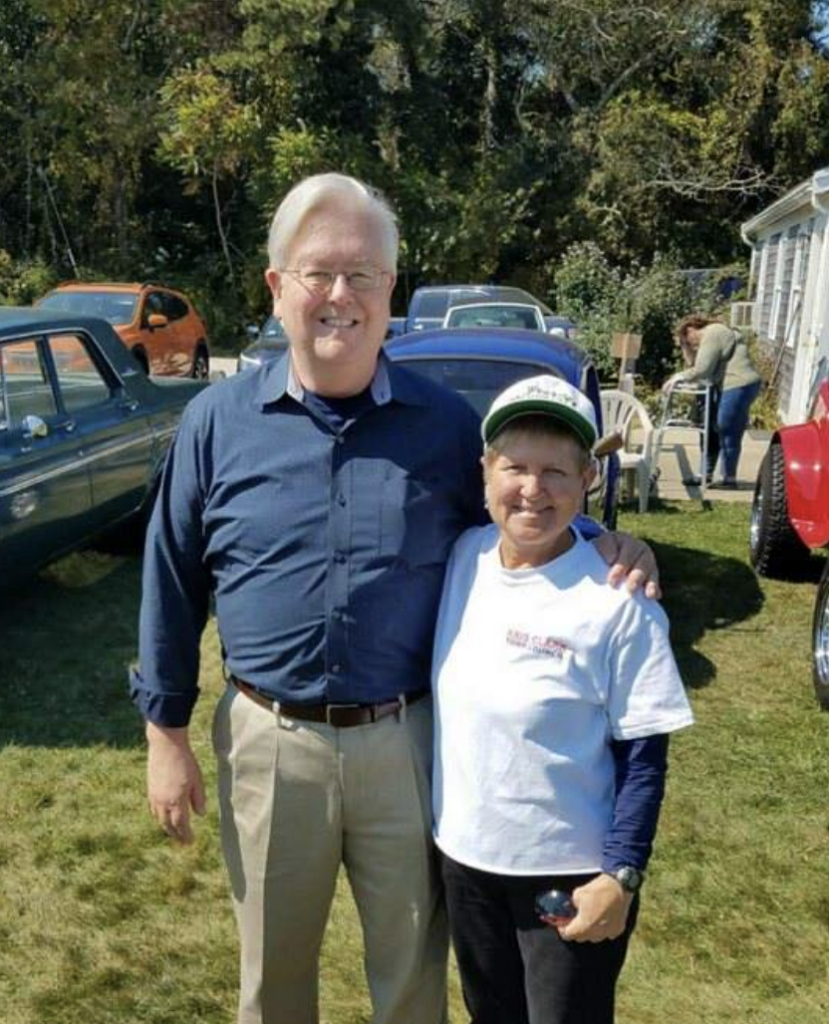 Randy Hunt & Kris Clark at the Cape Air Show 